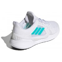 Кроссовки Adidas Climacool белые с бирюзовым